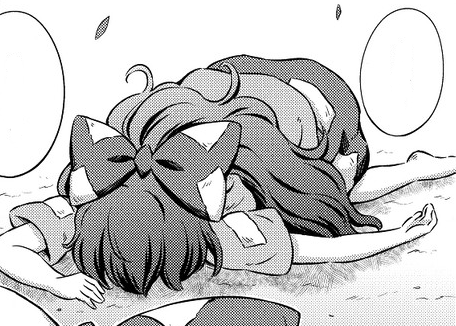 PovertyGodShion's tweet image. Hungry goddess on the floor...

A faint groaning coming from her...