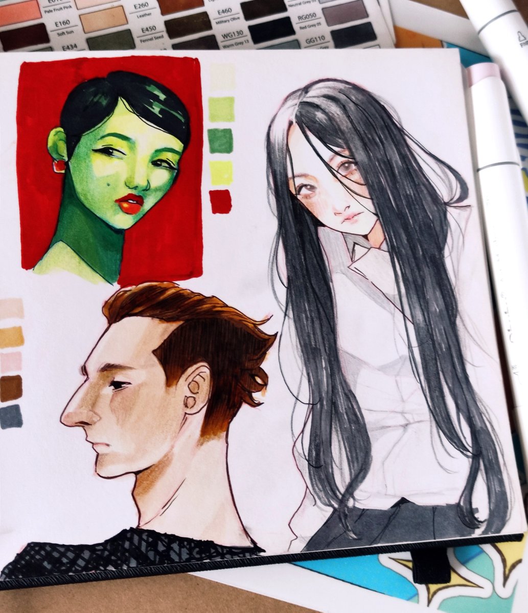 MemaInc's tweet photo. Some studies i did this week~ https://t.co/AuD0r5ZEd8
