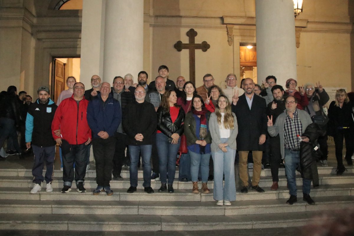 Por último, asistimos a una misa que se brindó en su honor en la Catedral de Morón, oficiada por el padre Martín Bernal.

#EVITAETERNA