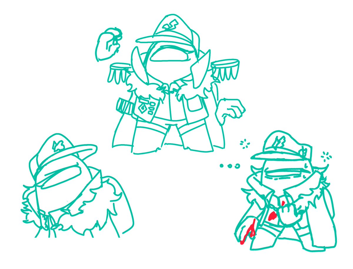 TheCartoonKitty's tweet photo. Found some old Captain Sea sketches I never uploaded! My beloved Elite Star Captain ✨
#AmongUs https://t.co/RBpp5oOkB4