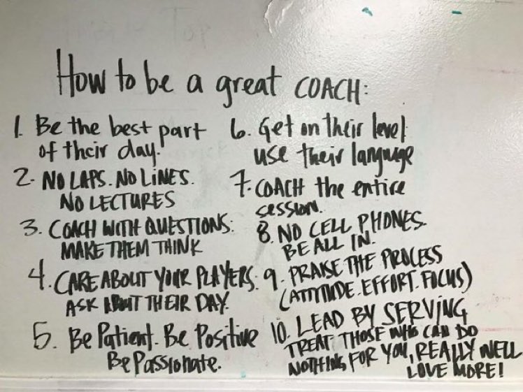 Great stuff here 

Coaches, try to process all of this