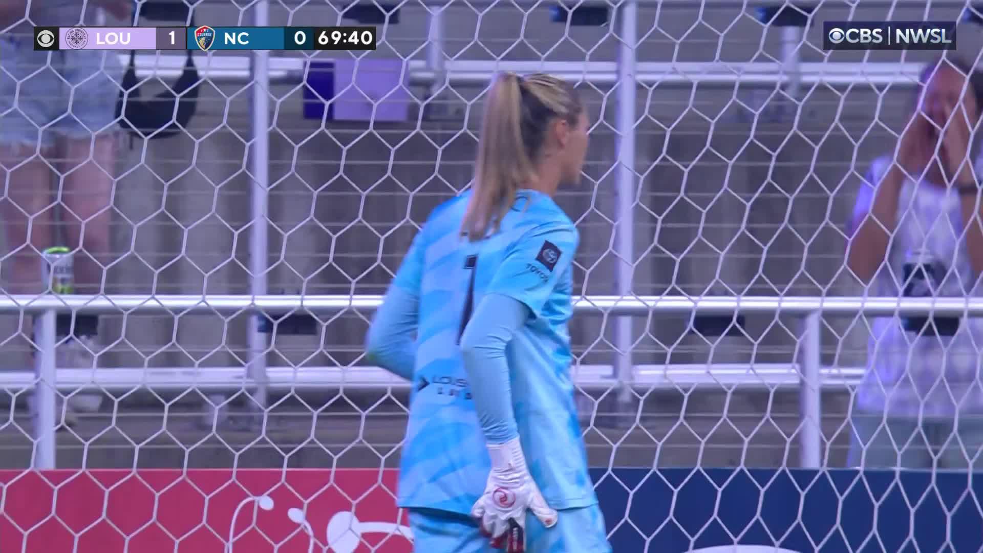 Katie Lund with an unbelievable stop 🛑