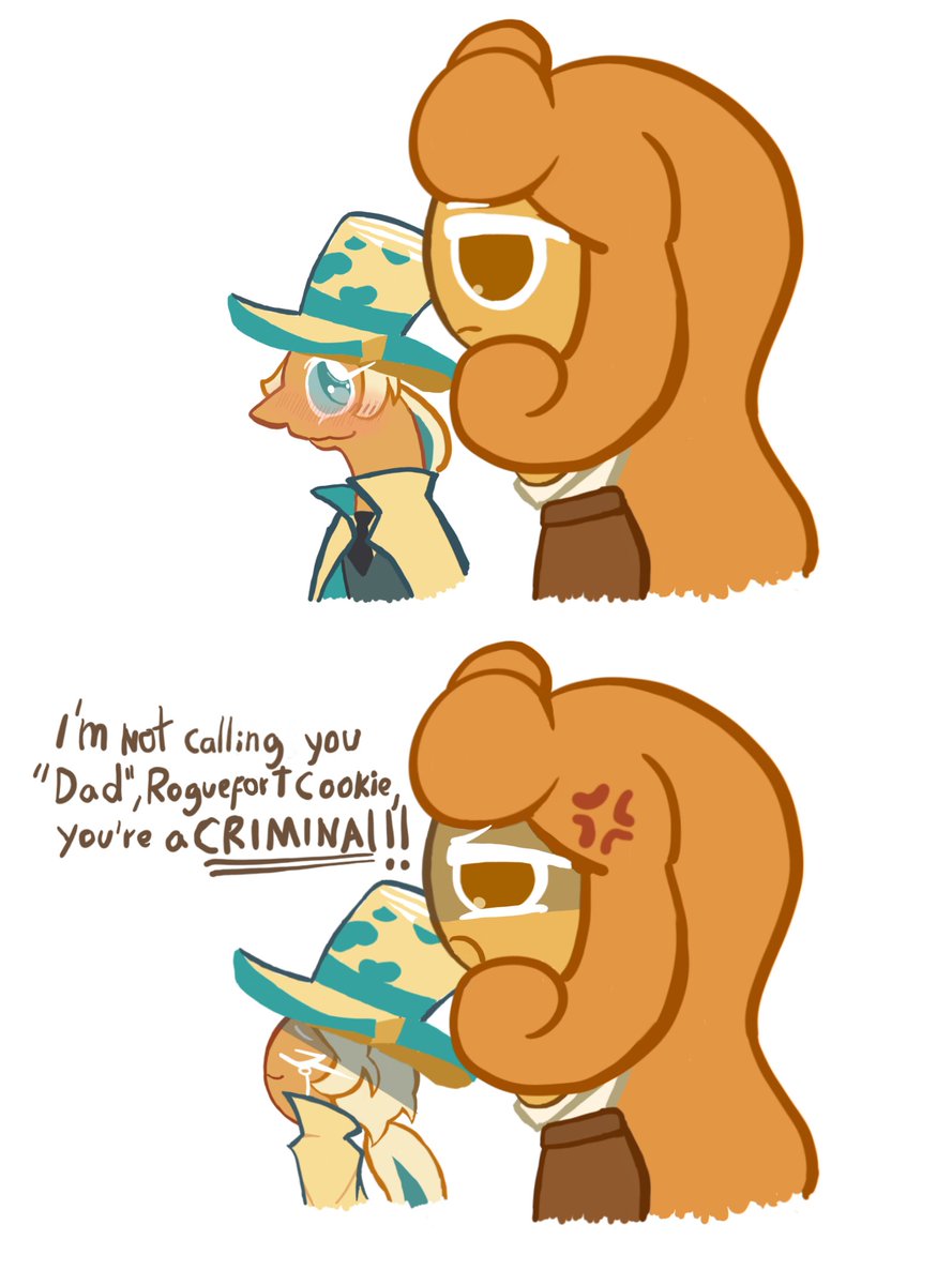Mily_Rose_'s tweet photo. #WalnutCookie doesn't remember who took care of her when her father wasn't present ❤️‍🩹 
#RoguefortCookie #Cookierun #cookierunovenbreak https://t.co/BOrY98fRuQ