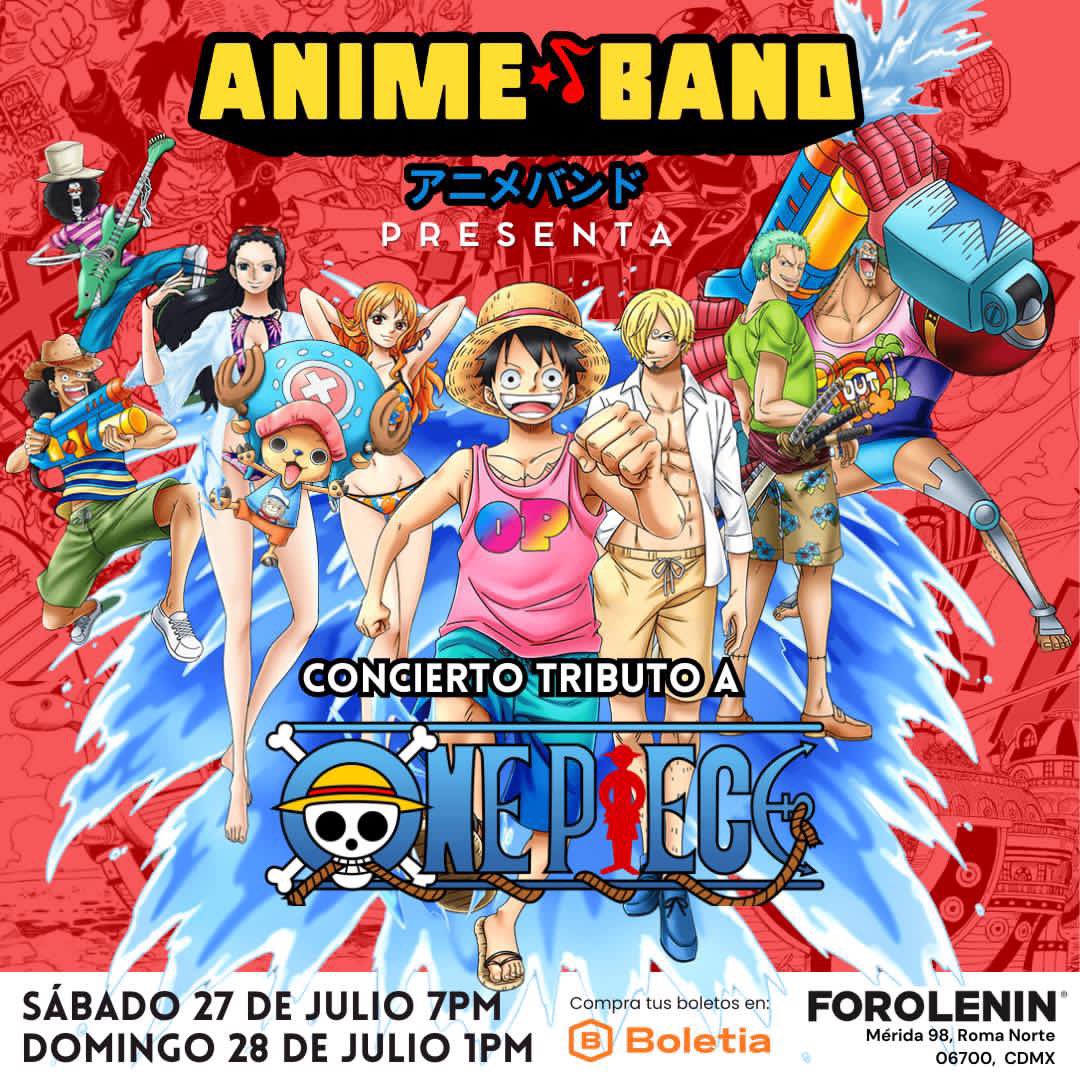 normantorregros's tweet photo. Este fin de semana no se pueden perder el gran evento con #animebandmx , donde podrán disfrutar del tributo musical de #onepiece , acompáñenlos y canten juntos 🫶

En vivo en el #forolenin sábado 27 a las 19hrs y domingo 28 a las 13 hrs.

#anime #animeband @animebandmx https://t.co/M2GVaWo92k