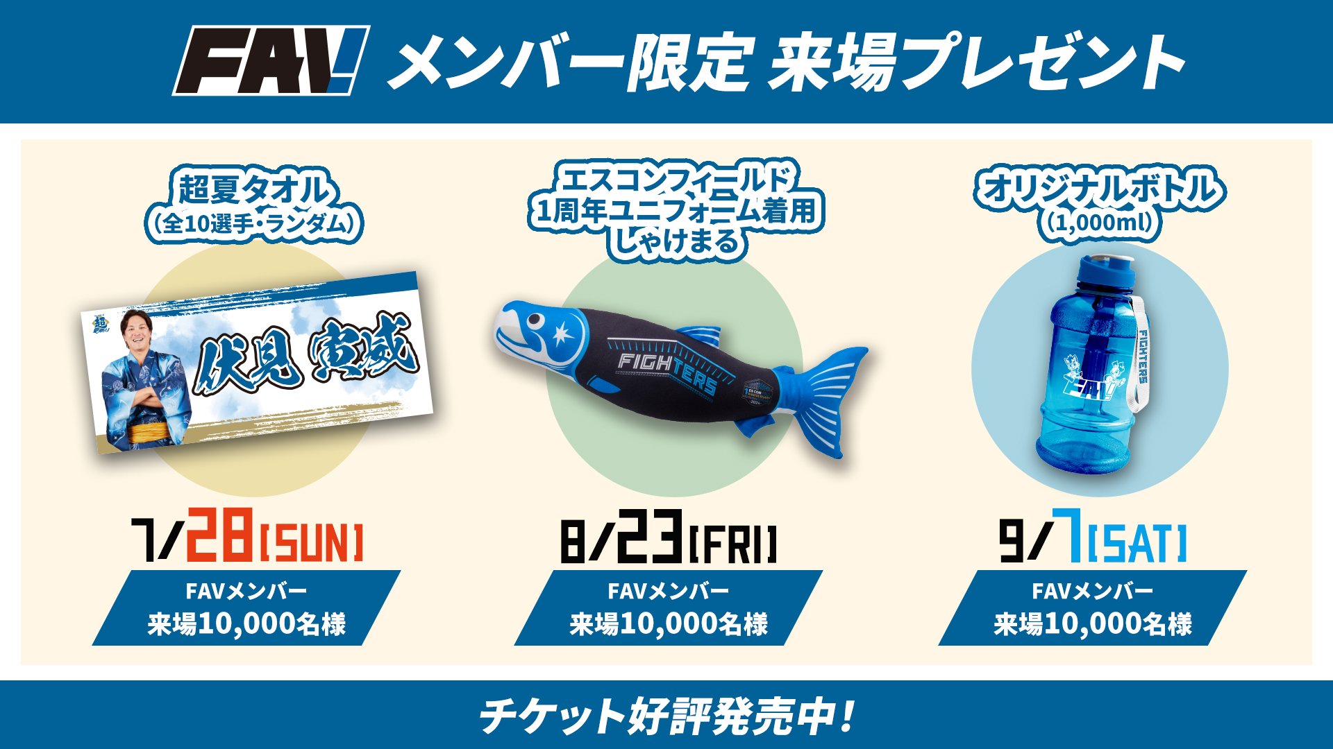 未使用級【セイコー×日本ハムファイターズ】 FAV限定腕時計　2024年入会特典 北海道日本ハムファイターズ公式 on X: 