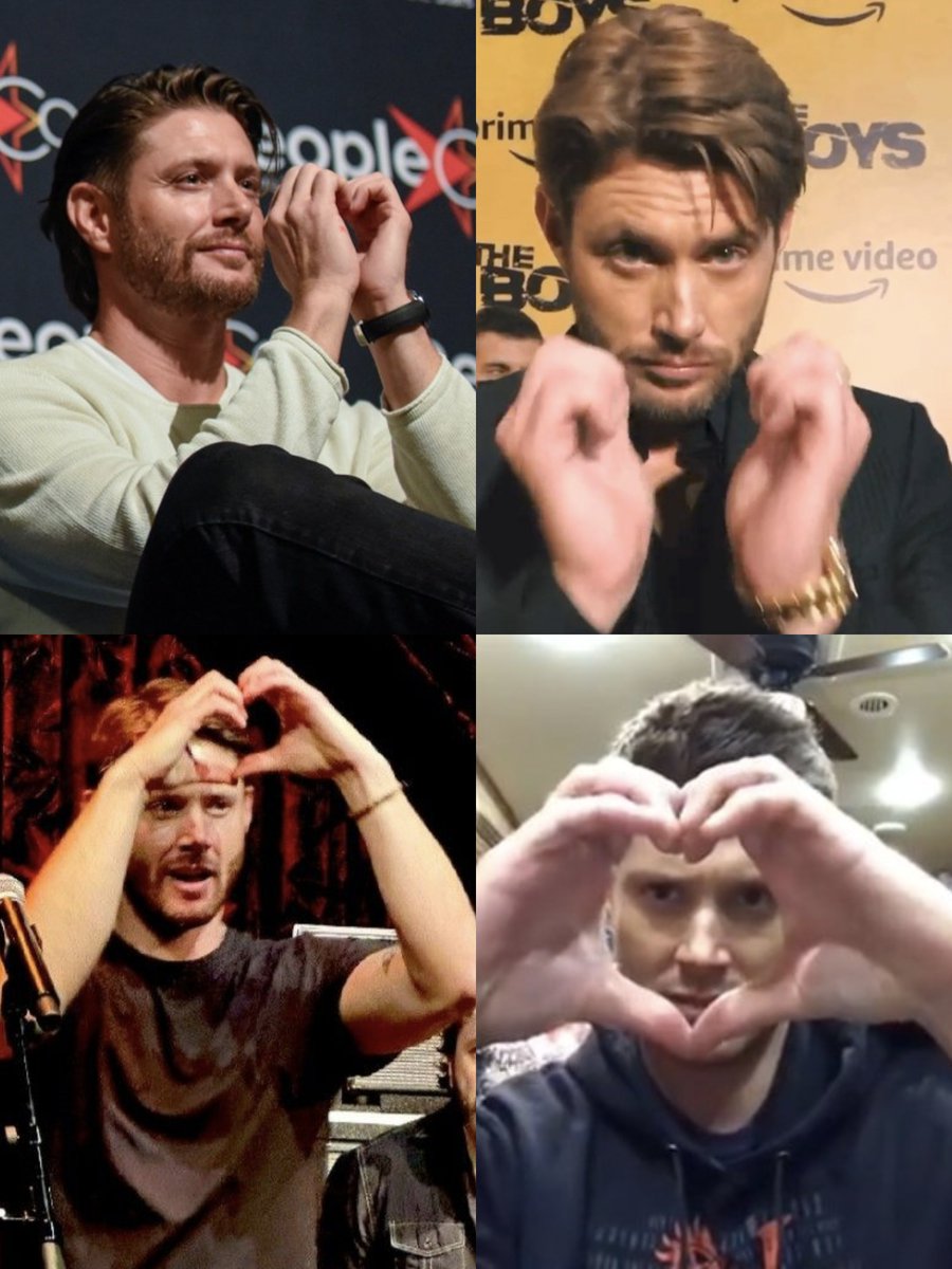 We've received this more than once, hope we'll get more of it in the future from The Boys.😍 #JensenAckles #TheBoys