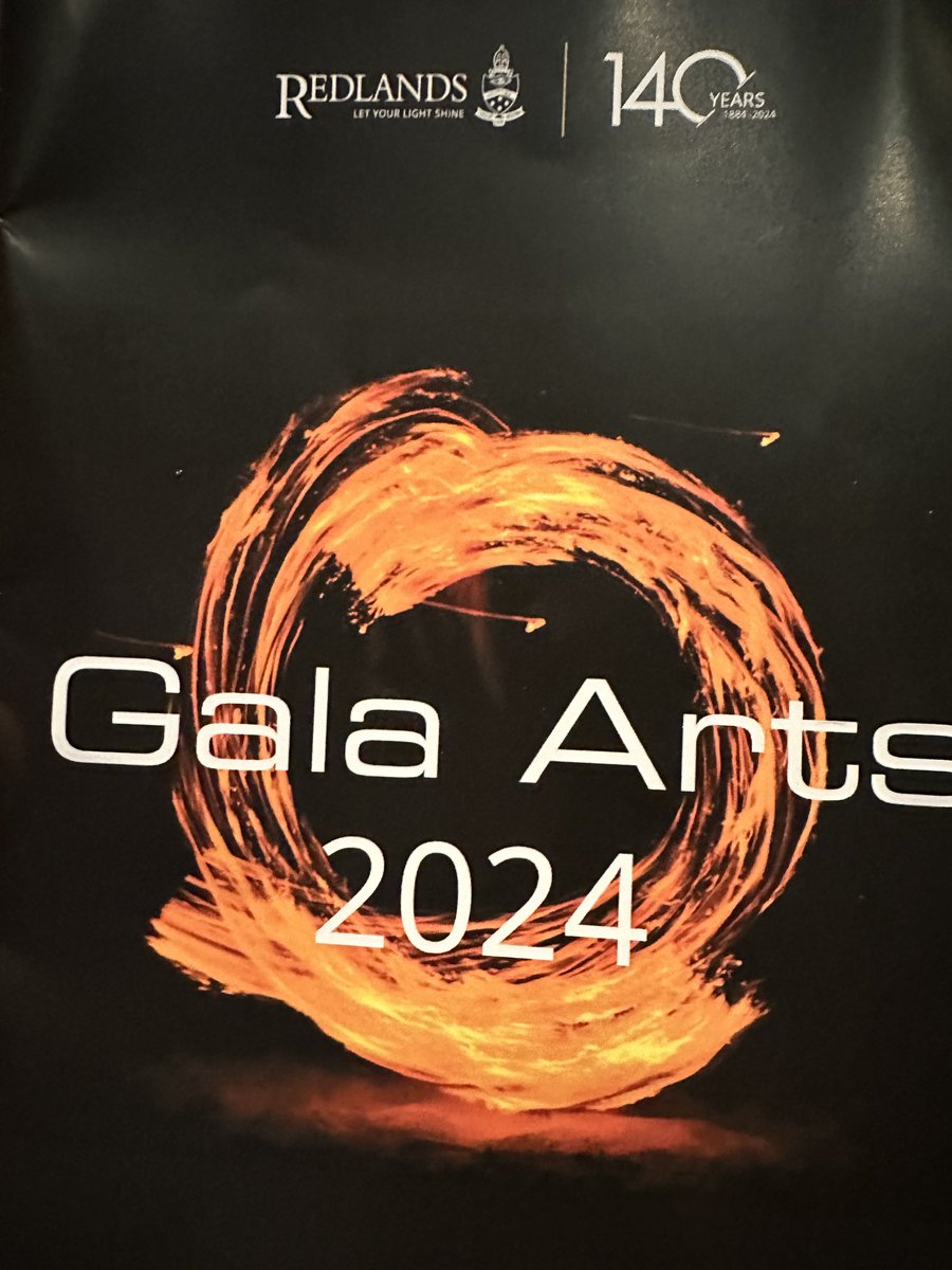 Bravo and congratulations to all of the staff and students involved in the amazing ⁦<a href="/Redlands_School/">Redlands</a>⁩ Gala Arts last night. What incredible performances!
