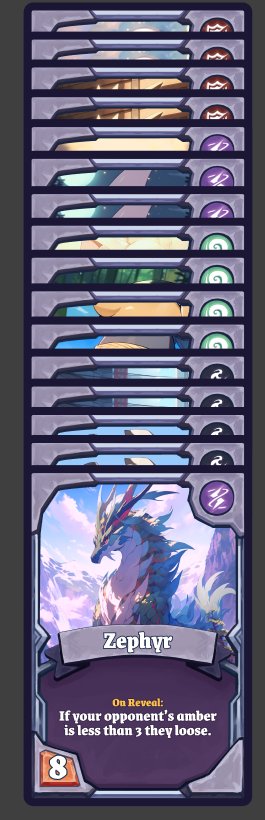 BraveryGS's tweet photo. Happy to say I'm build/testing Decks for #DivineEngage! The first deck features one of the Elemental Titans Zephyr! 

More updates soon :D

#gamedev #indiedev #TCG https://t.co/ytTEsalYKf