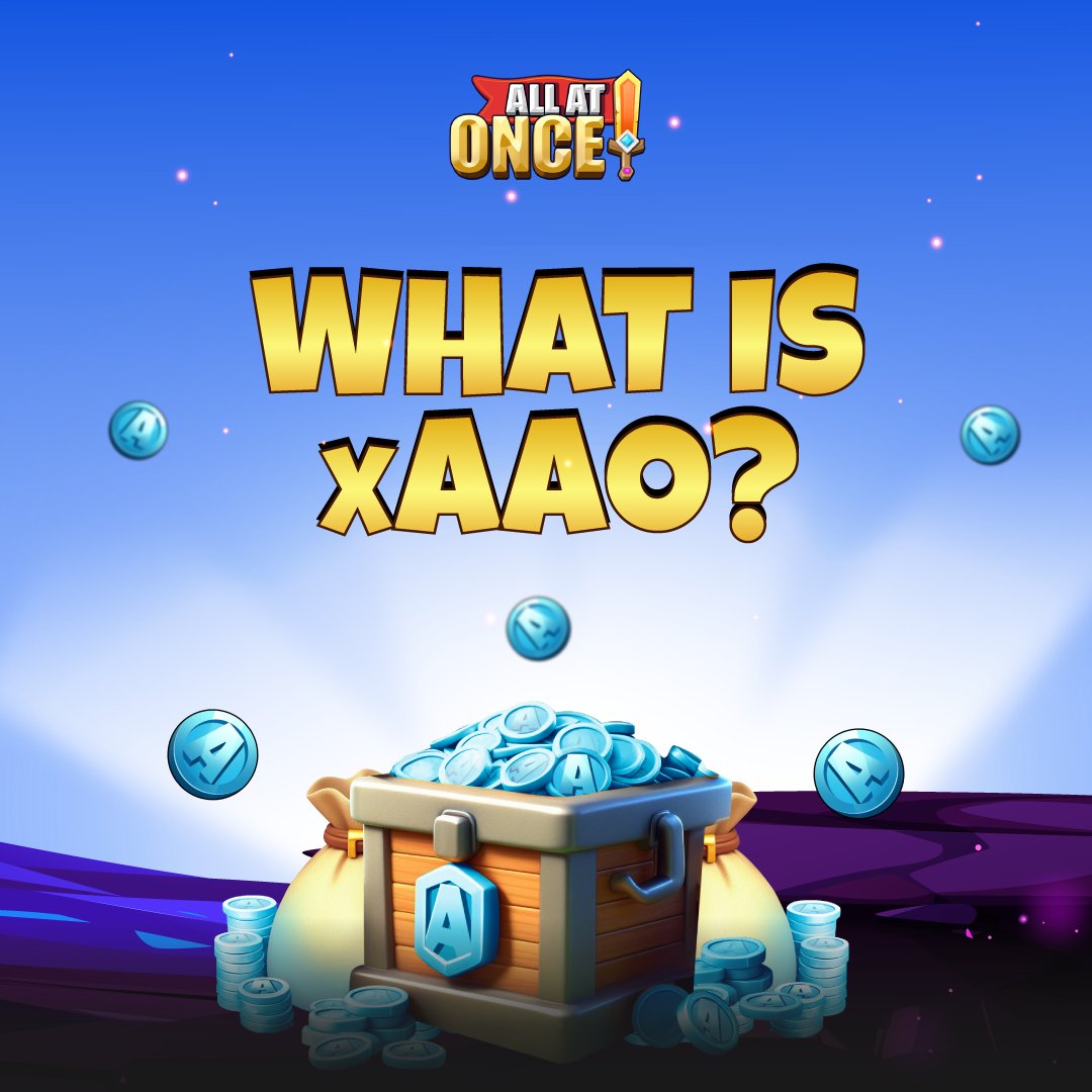 ☀️ What is xAAO? ☀️

✨ xAAO is a grant to all players who battle and complete missions at AAO.

⛳️ How to get xAAO?

1️⃣  Battle and win

2️⃣  Complete missions in AAO Mission.

3️⃣ Upgrade tier and invite more friends to earn bonus xAAO

Don't forget to join AAO Airdrop Season I