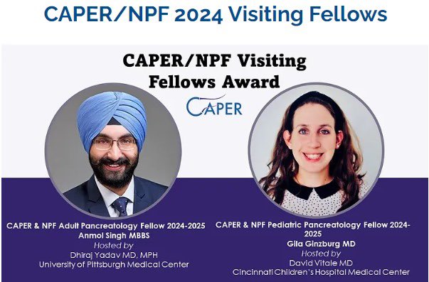 Anmol Singh (@anmolsv) on Twitter photo Absolutely thrilled to present our work at #Pancreasfest24!
Honored to be selected for the CAPER/NPF 2024 Visiting Fellows award.
Grateful to <a href="/V_Akshintala/">Venkata Sandeep Akshintala</a> for the unwavering support and mentorship! #Research #Grateful Absolutely thrilled to present our work at #Pancreasfest24!
Honored to be selected for the CAPER/NPF 2024 Visiting Fellows award.
Grateful to <a href="/V_Akshintala/">Venkata Sandeep Akshintala</a> for the unwavering support and mentorship! #Research #Grateful
