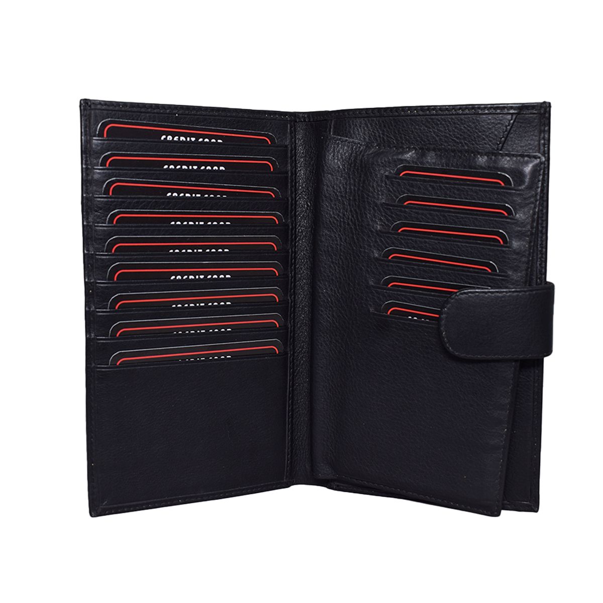 NaskarExims's tweet photo. Exporter of Black document holder 8611 
info@naskarexim.com
https://t.co/oCdZI8ia4L 
https://t.co/kF74yEVi39

Product Code: 8611
Dimension: 18.50 x 02.50 x 11.00 CM.
Leather: Cow Nappa Leather
Color: Black
Lining: Taffeta 
Note Compartment: 1
Card Slots: 16
ID Card: 1 https://t.co/F2PJiuNzZs