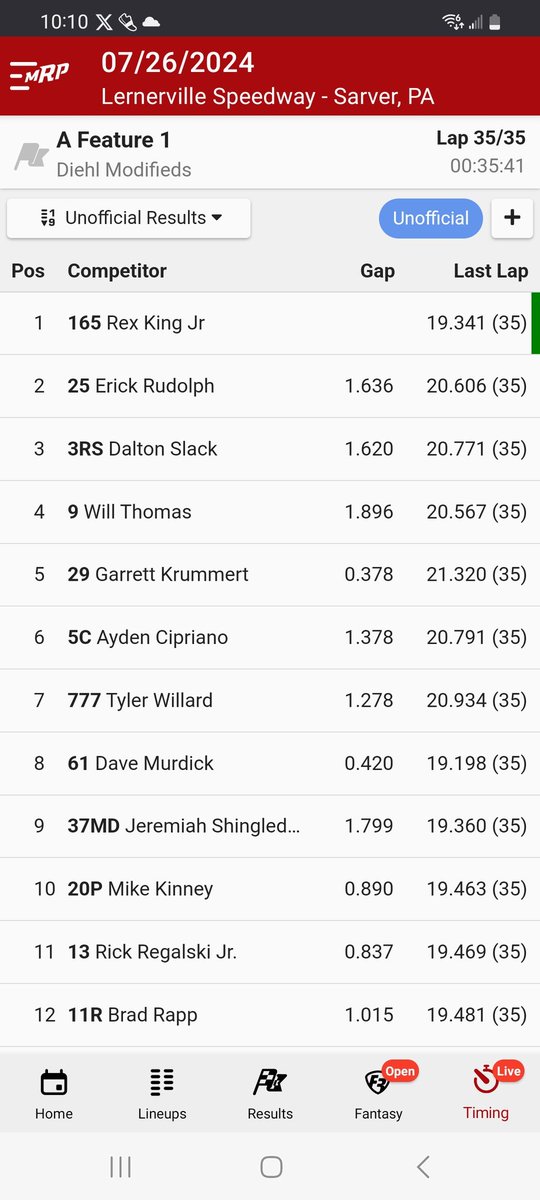 Lernerville Speedway tweet media