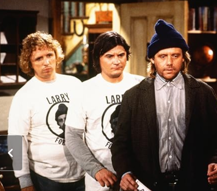 I got to meet John Voldstad today. Among his many TV and movie roles, he is best known as Brother Darryl (far left) on the Bob Newhart Show.