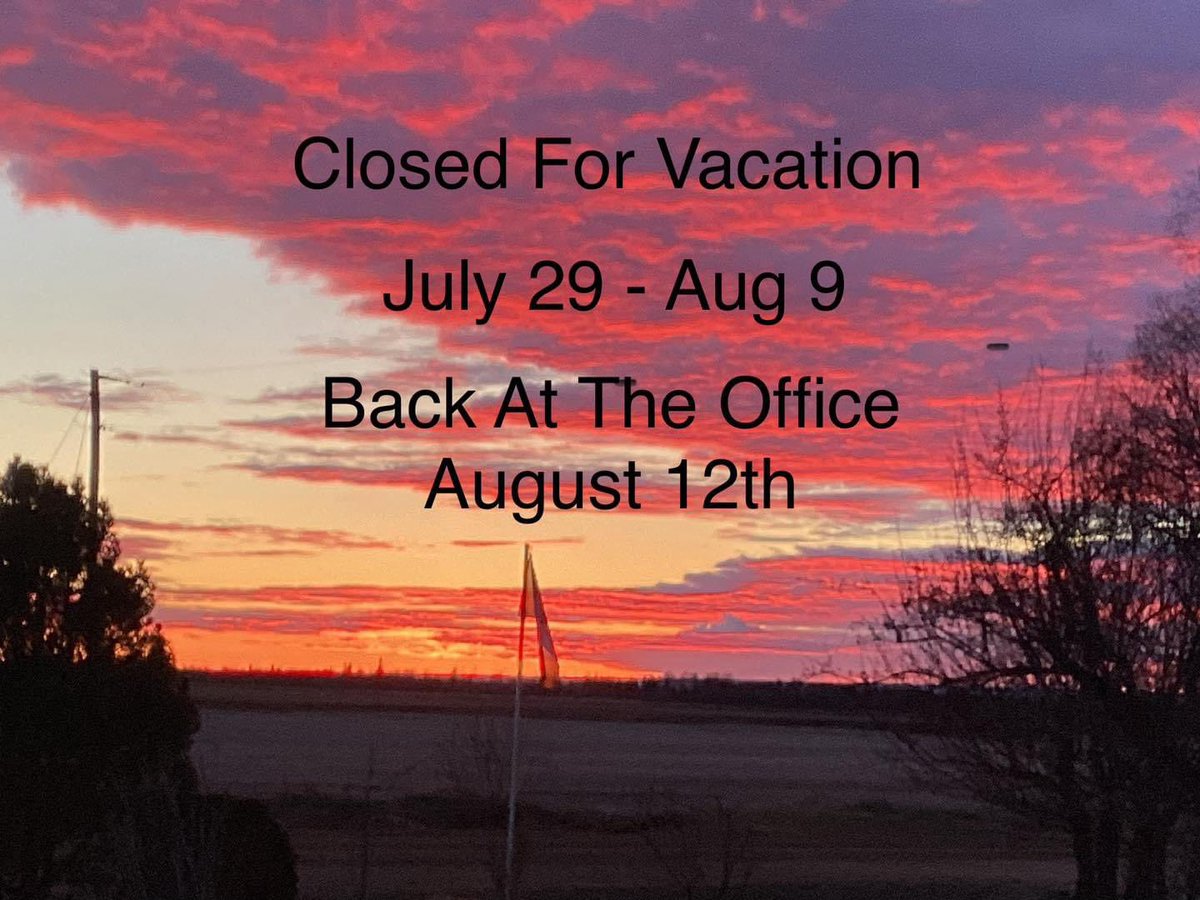 Time for a little break! See ya soon!