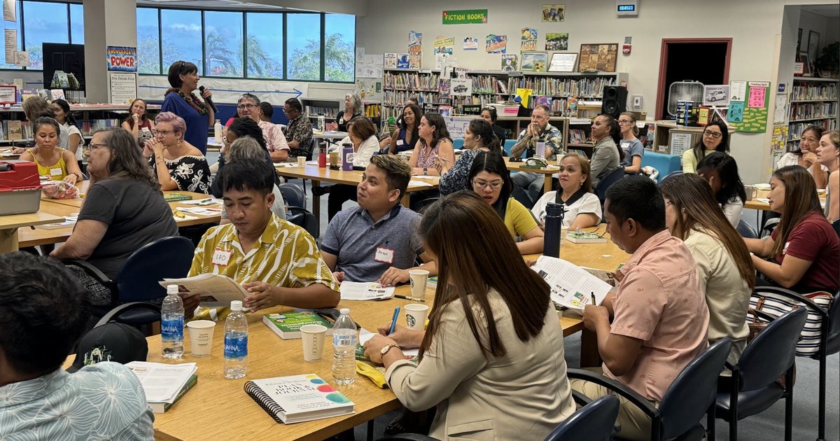 We're excited to kickstart our school year with a boost! Today, the amazing Grace Dearborn brought her expertise in Conscious Classroom Management to our West Hawaii teachers. Feeling inspired and equipped to create optimal learning environments. #consciousclassroommanagement