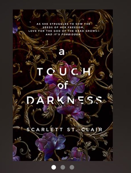 MSGL3's tweet photo. @goodreads A Touch of Darkness - that Hades is to die for!! https://t.co/EQ3hY929Rm