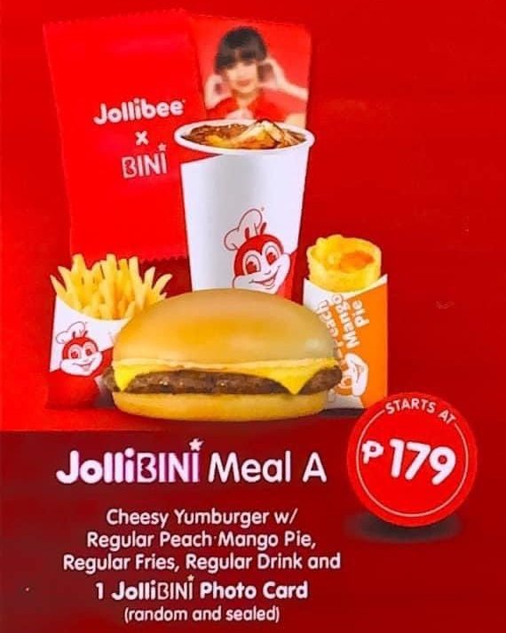 JolliBini Meal giveaway ^^

— 1 winner of 200 pesos gcash
— like and rt 
— must have their personal gcash para scan nyo nalang payment sa jabi haha
— drop your bini bias ^^
— ends 5pm today!