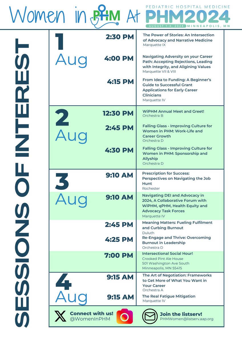 Women in PHM (@womeninphm) on Twitter photo The <a href="/PHMConf/">PHM Conference</a> #PHM24 schedule is jam-packed with amazing content! Check out these #WiPHM sessions of interest. See you all soon! The <a href="/PHMConf/">PHM Conference</a> #PHM24 schedule is jam-packed with amazing content! Check out these #WiPHM sessions of interest. See you all soon!