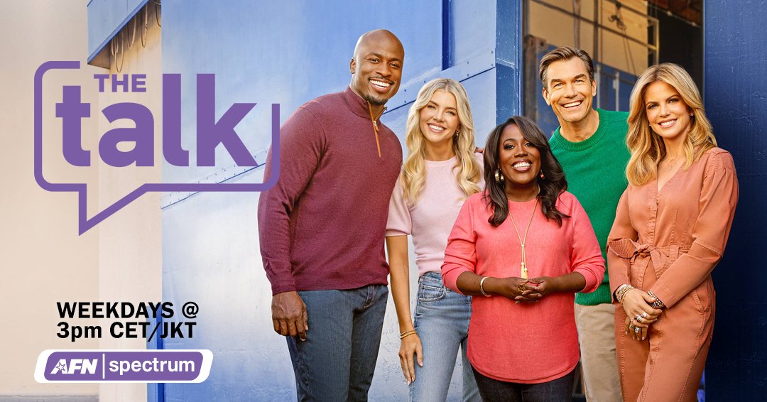 AFNtelevision's tweet image. Weekdays: #thetalk #jerryoconnell #SherylUnderwood