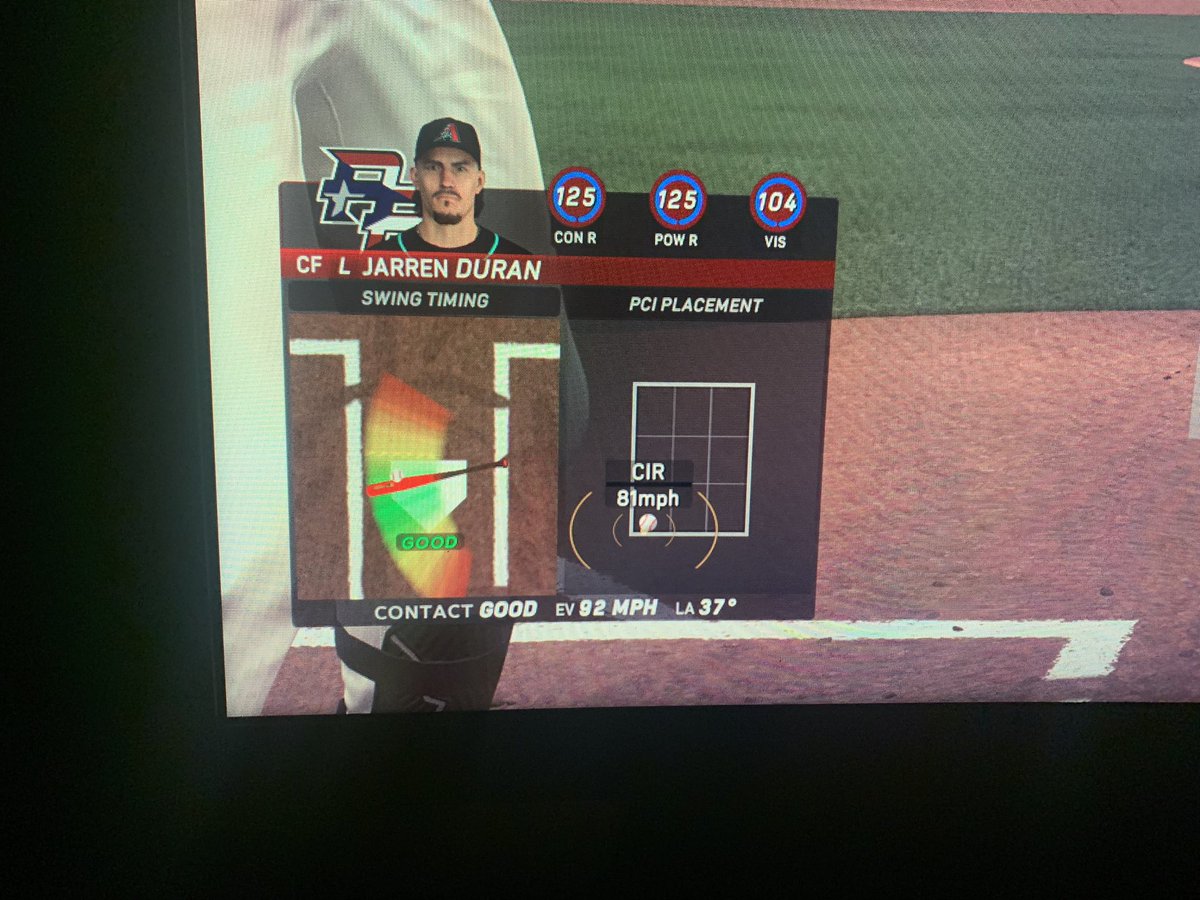 Flyball to first base 🤡🤡  <a href="/MLBTheShow/">MLB The Show</a>  TRASHHHHHHH