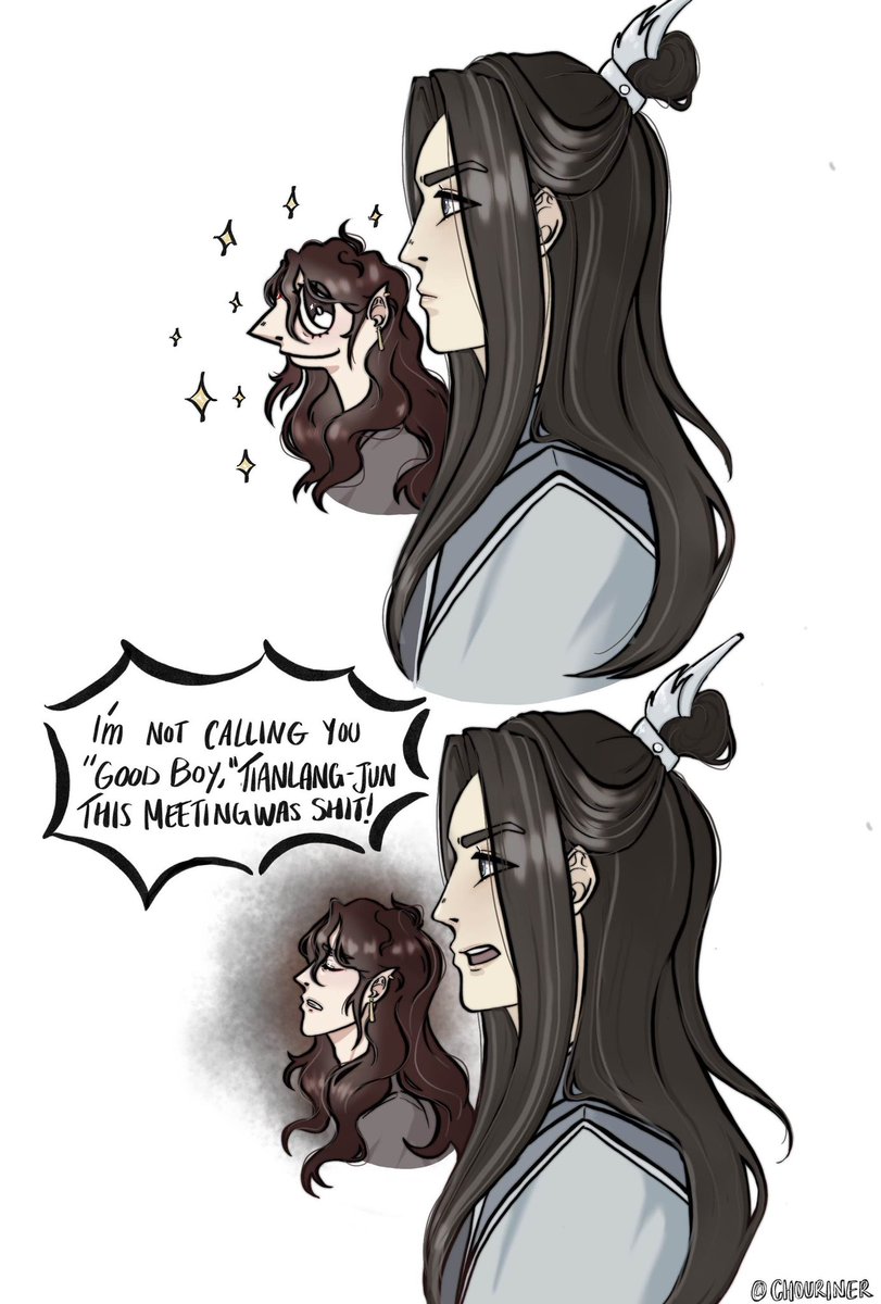 I wanted to join in on the fun

Please YQY call him a good boy just once #yqy #tlj #tianyue #svsss