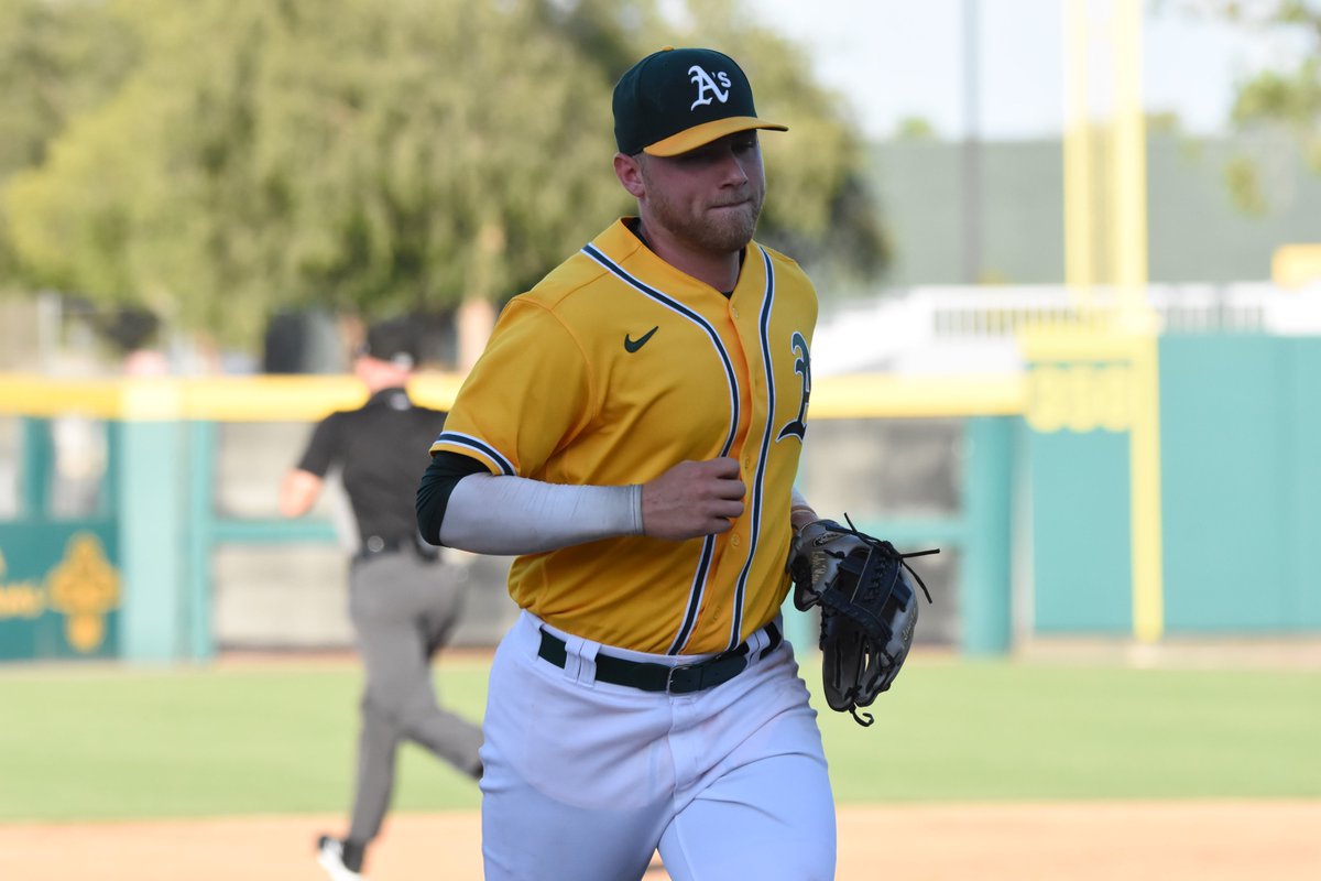 3B Luke Mann enters the #Athletics' Top 30 Prospects list upon Brett Harris' graduation.

Scouting report, grades + more on the lefty swinger with more than one hit per game across two levels this year: atmlb.com/4foPLjR