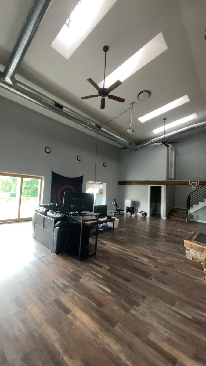 moved into my new house today