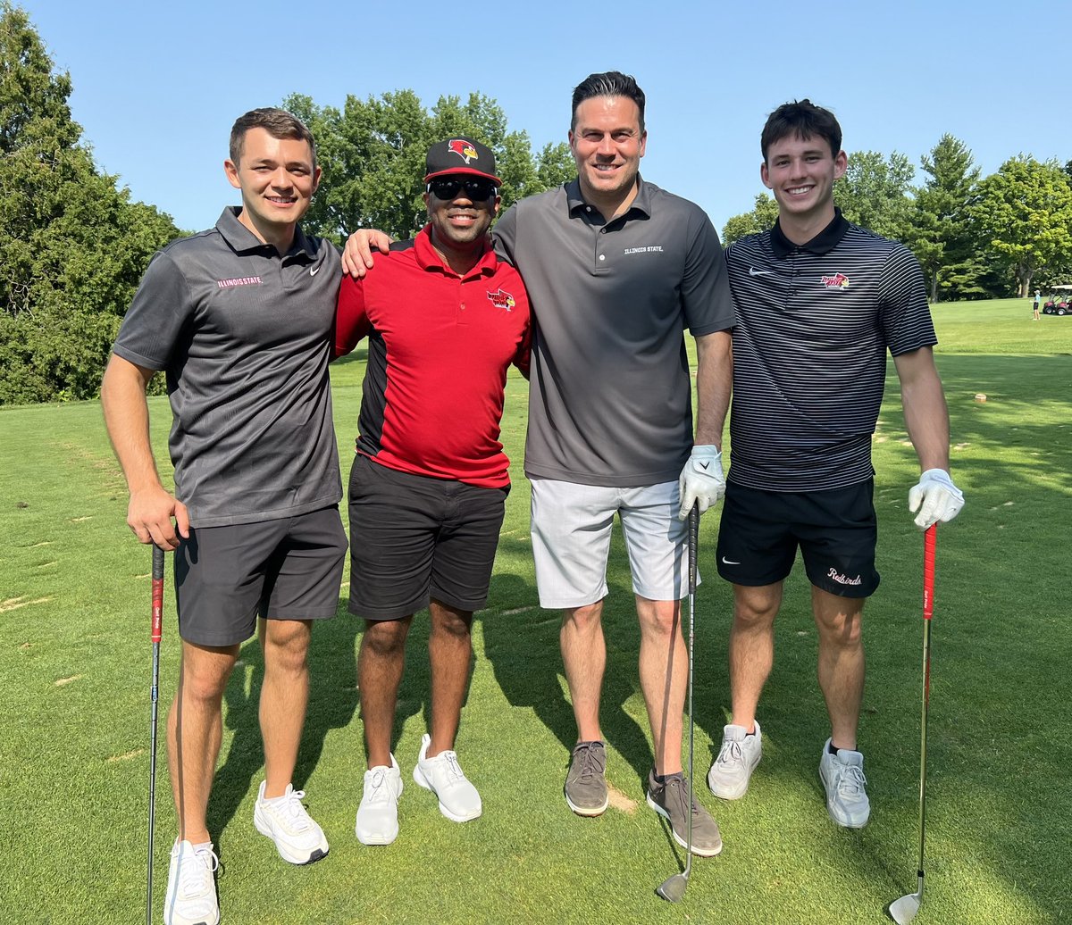 MattCoates4's tweet photo. It was an incredible day supporting @ISURedbirds at the Annual @WeisbeckerFund Golf Classic! ⛳️

Thank you to ISU’s Athletics Department for hosting such a phenomenal event and to all of the donors, sponsors and community partners that supported! https://t.co/zB5tUJDhNA