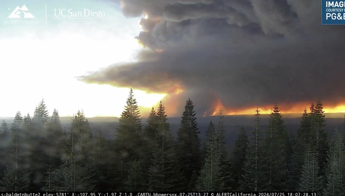 Anishinaabeotch's tweet image. This fire turned into a #Pyrocumulus #PyroCu, then high winds turned it into a firenado 🔥 🌪 

Who wants to go camping? 🏕