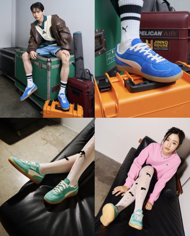 Hello_asian's tweet photo. PUMA อัปเดตรองเท้ารุ่น Palermo Vintage โดดเด่นด้วยสีสันสดใสและเอกลักษณ์เฉพาะตัวที่ไม่เหมือนใคร!
#PUMAPalermo #PalermoVintage #TeamPalermo #PUMATH
#winmetawin #tontawan

ประเทศไทย, 26 กรกฎาคม 2024 – PUMA กลับมาอีกครั้งกับรองเท้ารุ่น Palermo แต่ในครั้งนี้กลับมาพร้อมรุ่น “Palermo Vintage” โดดเด่นด้วยเฉดสีสดใหม่ เอกลักษณ์เฉพาะตัวที่ไม่เหมือนใคร!
รองเท้ารุ่น Palermo สุดฮิตในตำนาน ภายใต้แคมเปญ Rewrite the classics นำเสนอ สีสันสดใหม่อันน่าดึงดูด ทั้งหมด 4 เฉดสีได้แก่ Blue Frosted , Jade Frost, Magenta Gleam, Black Frosted ที่เต็มไปด้วยชีวิตชีวาและความสนุกสนานด้วยแรงบันดาลใจจากแฟชั่นชั้นสูงของประเทศอิตาลี โดดเด่นด้วยดีเทลของพื้นรองเท้ายางสุดคลาสสิก ได้รับแรงบันดาลใจจากฟุตบอลและเป็นไอคอนแห่งวัฒนธรรมฟุตบอลอีกด้วย อีกทั้งสามารถใส่ได้ในทุกวันและทุกสไตล์ไม่ซ้ำใคร! 

PUMA Thailand Brand Ambassador อย่าง วิน-เมธวิน และ ตู-ต้นตะวัน สวมใส่ Palermo Vintage ออกมาได้อย่างโดดเด่นตามแบบฉบับสไตล์ของตนเอง 

วิน เมธวิน สวมใส่รองเท้า PUMA รุ่น Palermo Vintage สีน้ำเงิน Blue Frosted จัดเต็มด้วยสไตล์สุดเท่แมตช์กับเสื้อผ้าจากคอลเลกชันใหม่ล่าสุด

ในขณะเดียวกัน ตู ต้นตะวัน สวมใส่รองเท้า PUMA รุ่น Palermo Vintage สีเขียวมินต์ Jade Frost สุดน่ารัก จับคู่กับเสื้อสเวตเตอร์สีชมพู โลโก้ PUMA สีดำอันโดดเด่น ที่ถ่ายทอดคาแรกเตอร์ที่สดใสออกมาอย่างลงตัว 

รองเท้า PUMA รุ่น Palermo Vintage เฉดสีใหม่ล่าสุดวางจำหน่ายแล้ววันนี้ ผ่านทางร้าน PUMA  และตัวแทนจำหน่ายของ PUMA ทุกสาขา และเว็บไซต์ https://t.co/cfKiqHJjPe 

@pumathailand