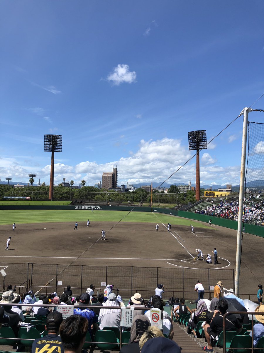 hydro_pump's tweet photo. 高校野球、大分大会決勝戦。
大分舞鶴、頑張れ〜。

2024. 07. 27. https://t.co/zXs7I9VPBw