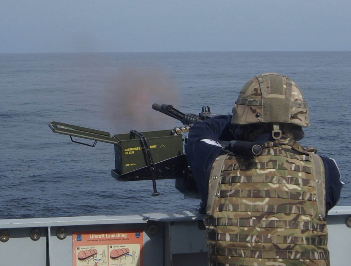 HMS_Spey's tweet photo. HMS SPEY recently undertook a FOST operational training and assurance period, which involved a range of serials from gunnery to damage control.

The 10-day package assured the Ship’s operational capability ensuring our readiness for tasking! ⚓️ https://t.co/tXhtYwkNDT