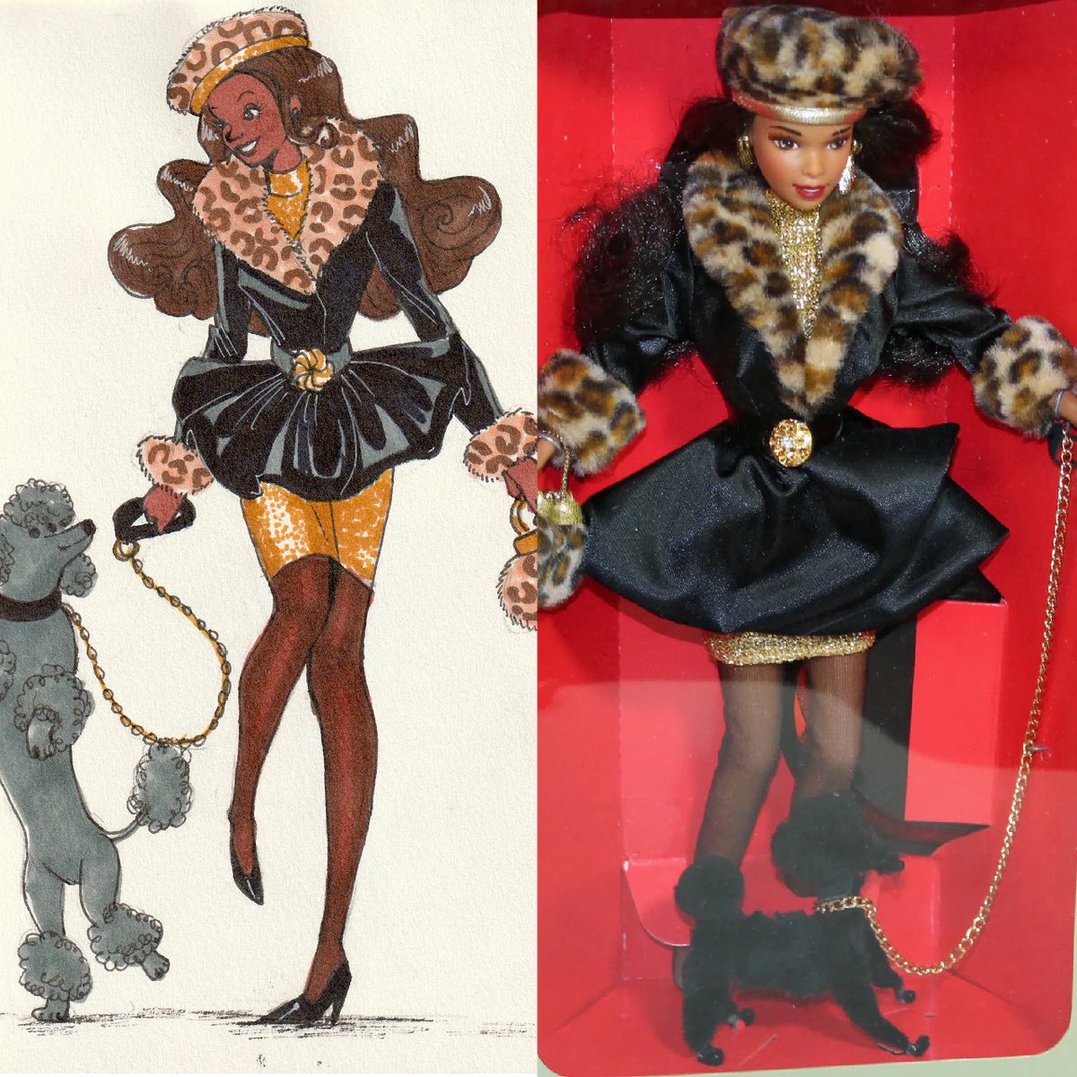 Shoppin Chic Barbie drawn from memory