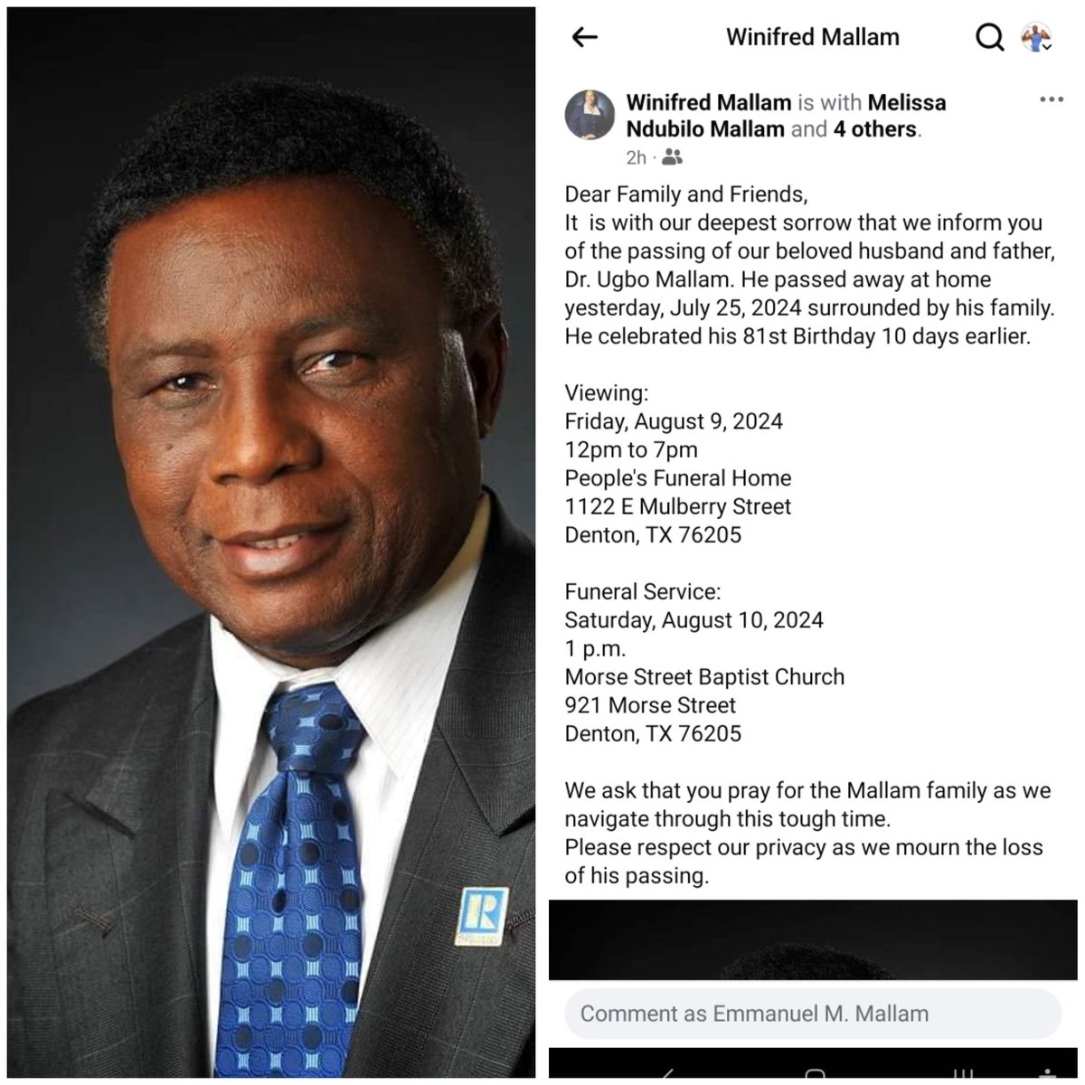 Emmanuel M Mallam tweet media