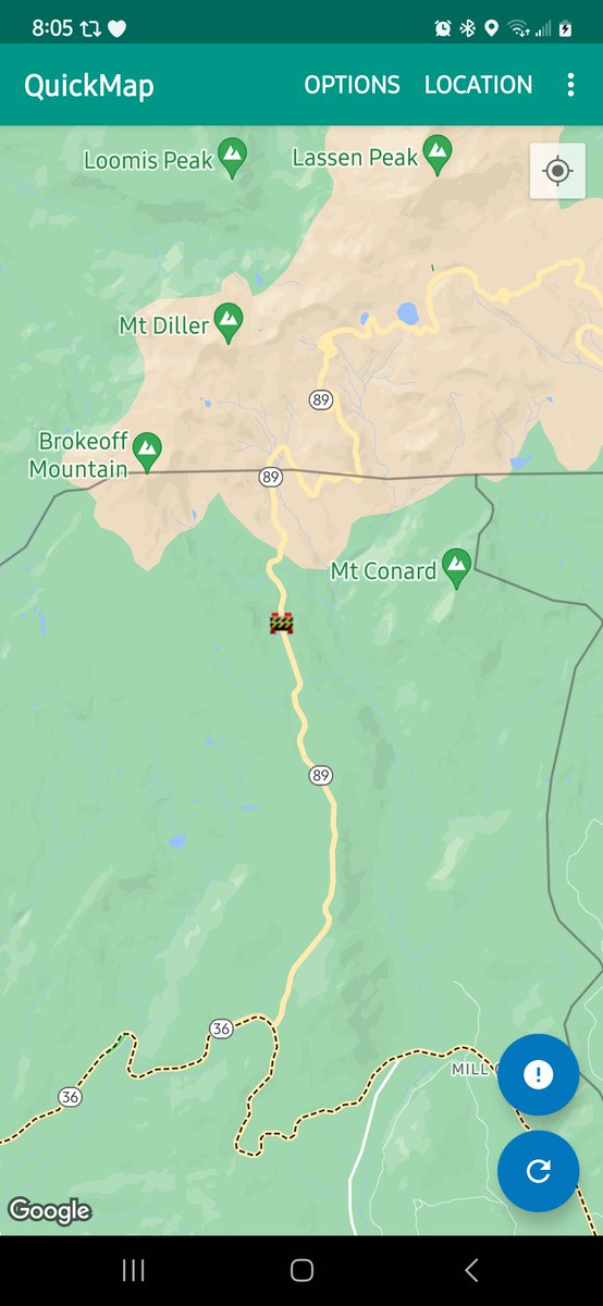 CHP Incident 240726SU0036

Jul 26 2024 5:45PM
CLOSURE-Closure of a Road
89/Lassen Park Boundary

Jul 26 2024 5:46PM [1] LASSEN PARK CLOSED BUT HWY 89 REMAINING OPEN FOR EVACUATIONS

Last updated: 07/26/2024 8:03pm