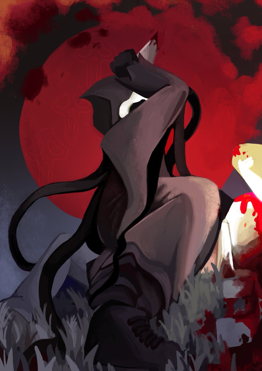 Ghosty! pushing the edges on what kinda gore is allowed at conventions x- x 
Finelining it 
-
-
#ghostface #scream #horror