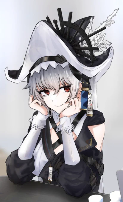 スペちゃん誕生日都合悪くて何も用意出来なかったから過去作あげとくね..... お誕生日おめでとう!!!!!!!!  #アークナイツ #サメちゃんは世界一可愛い