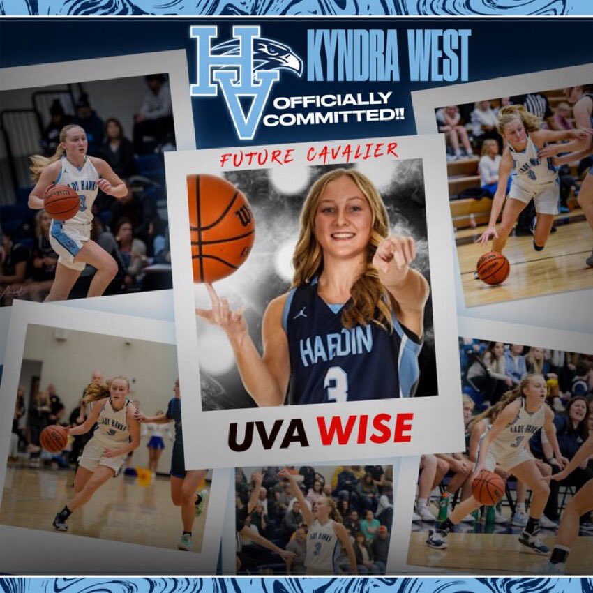 Lady Hawks PG Kyndra West will spend her next 4 years at <a href="/UVAWISEWBB/">UVA WISE BASKETBALL</a>!

UVA Wise gets:
-a floor general.
-a hard worker.
-a leader others want to follow.
-someone who makes everyone around them better.

You set the tone &amp; leave a mark wherever you go.

We are SO PROUD. CONGRATS!!