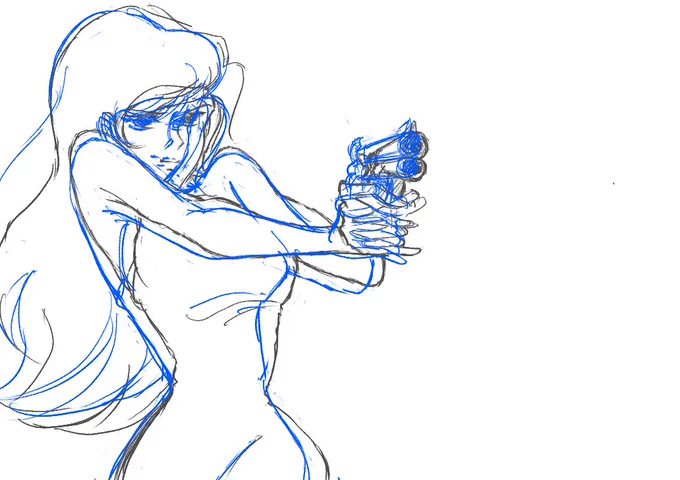 課題にトライしてみました。①模写②記憶で描いてみる③重ねて比較思ったよりはブレてないかも 