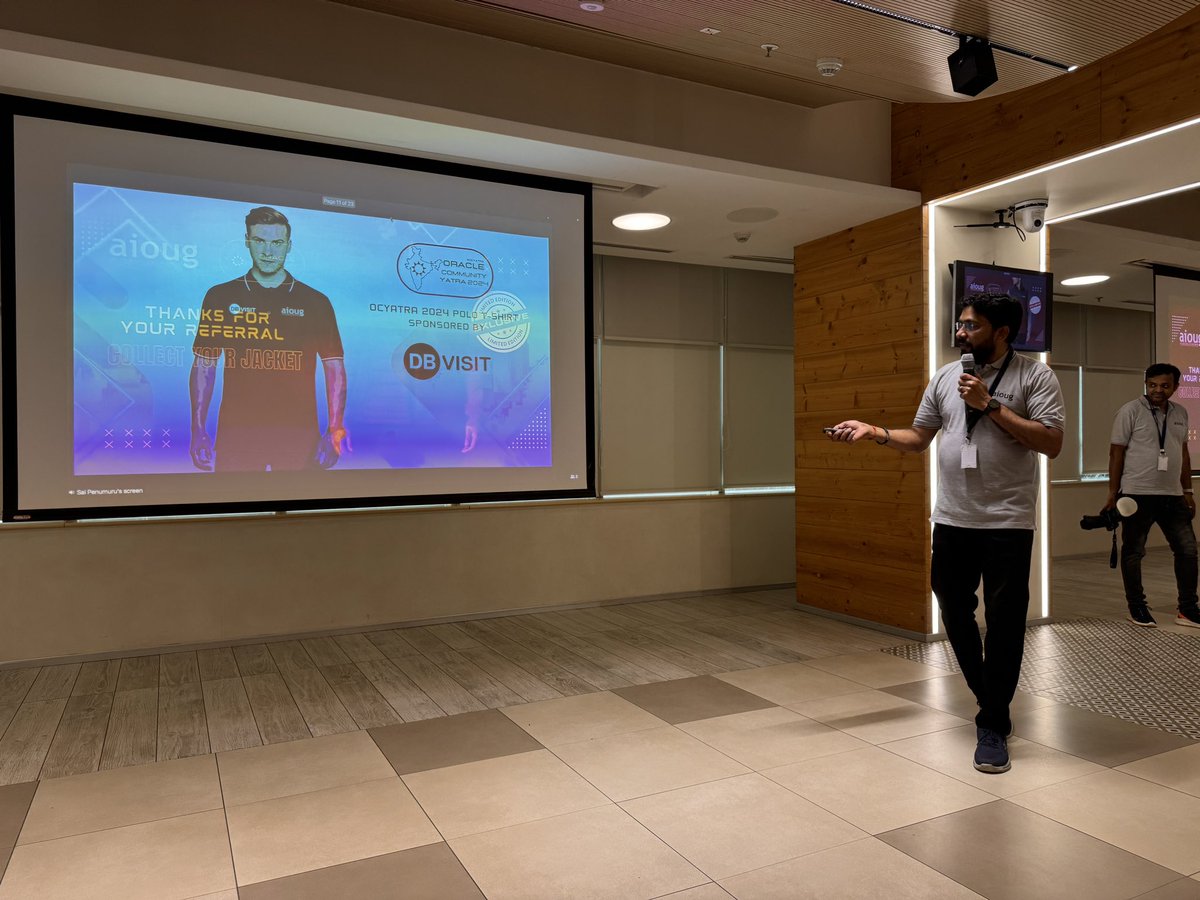 Goodies , hackathons at #Delhi  #OCYatra24 <a href="/oracleace/">Oracle ACE Program</a> <a href="/AIOUG/">All India Oracle Users Group (AIOUG)</a> <a href="/aioug_NorthIn/">AIOUG NI Chapter</a>