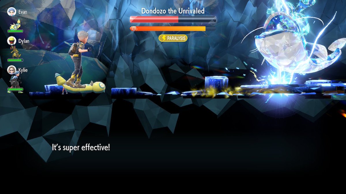 Vergil_Armbrust's tweet image. Another extremely fun #7starraid this time because we’re able to finish it off with 1 Attack! Love me some Miraidon but back to Home it goes.

Now time to hunt some shiny Tatsugiri!

#Pokemon #PokemonScarletViolet