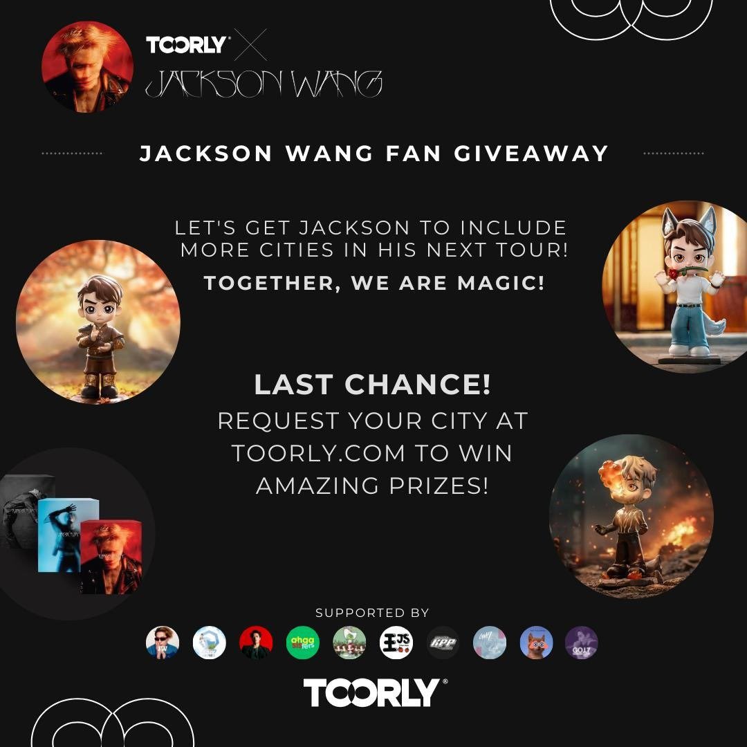 JacksonWThaifan's tweet photo. โค้งสุดท้ายแล้วนะทุกคนสำหรับกิจกรรม request พร้อมลุ้นรับของรางวัลจาก #TOORLY
⏰ หมดเขต 31 กรกฎาคม 2567 เวลา 23:59 น
กติกาคือ
Step 1 : เข้าสู่เว็บไซต์ https://t.co/u7yyTNq6xQ เพื่อสร้าง Account
Step 2 : เข้าเว็บไซต์อีกครั้งผ่านลิงก์
https://t.co/5NEMeNuOEw
Step 3 : กด Request Jackson Wang สำหรับการแสดงในประเทศไทย
อย่าลืมกดไลค์ และแชร์บอกต่อเพื่อนๆ ด้วยนะคะ 💋
ของรางวัลของเราที่จะสุ่มแจกจากทั่วโลกโดยการสนับสนุนของ @/bruhhph (FB) @JacksonTourWhen คือ
🏆 อัลบั้ม MAGICMAN จำนวน 1 อัลบั้ม
🏆 Jackson Wang POPMART
Figurines จำนวน 12 กล่อง
ใครยังไม่เข้าไป request รีบเลยๆ 😙