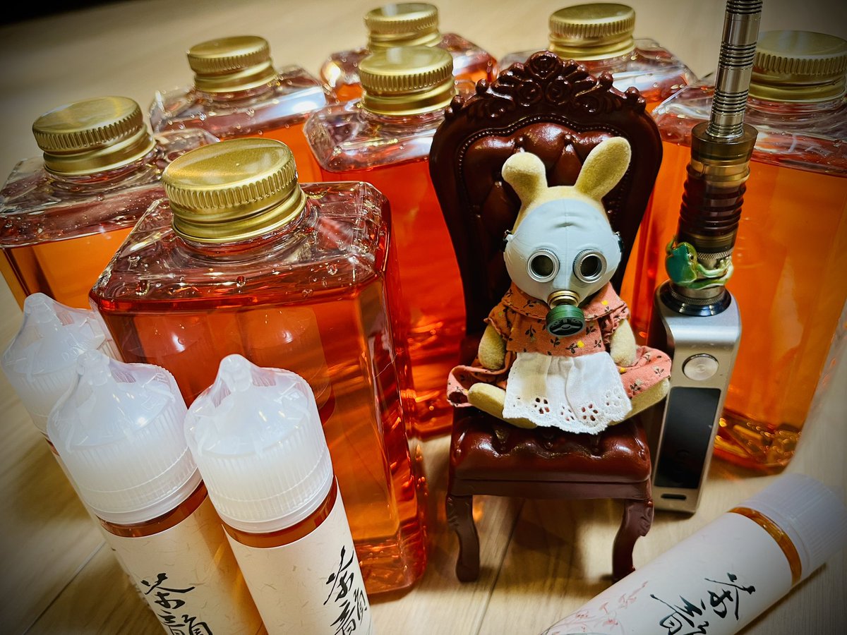 JK(女工) (@okamihs1) on Twitter photo うちは卸なの?という量が届いたww
宗形さん(<a href="/HoopVape/">VapeShopHoop</a> )、この度も大変お世話になりました。もうね、ほんと嬉しいの。
しばらく私の心は安寧です…😌
#vape うちは卸なの?という量が届いたww
宗形さん(<a href="/HoopVape/">VapeShopHoop</a> )、この度も大変お世話になりました。もうね、ほんと嬉しいの。
しばらく私の心は安寧です…😌
#vape