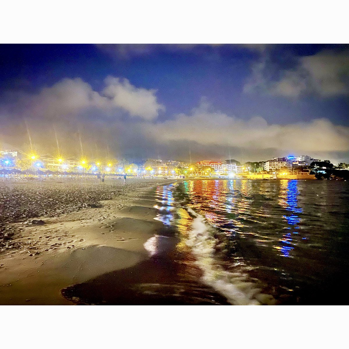 Nit de silenci. Salut per a qualsevol. Mallorca beach ✨✨💫💫💙💙