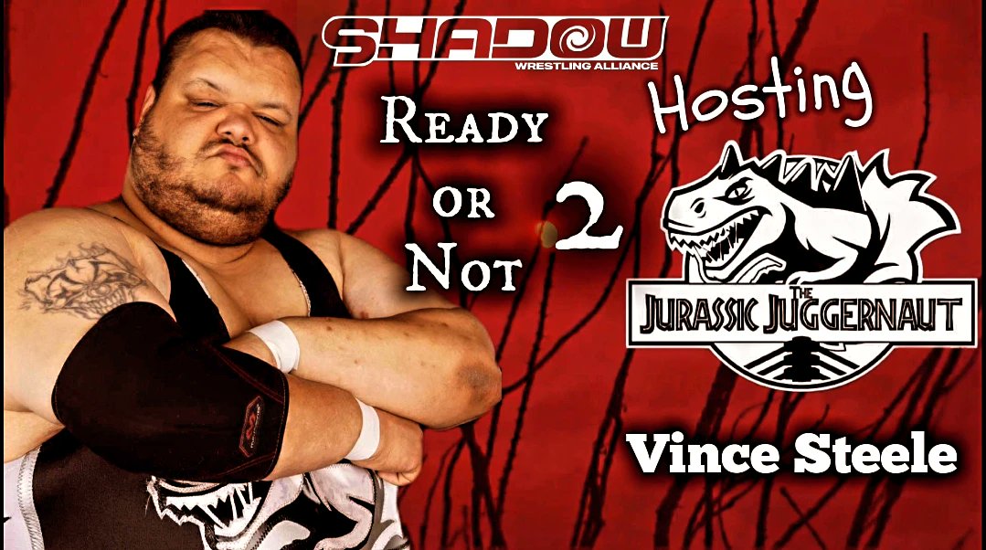 I will be at Ready or not 2 Hosting it's gonna be a big night for Shadow wrestling alliance believe me this night will be so Special 

I'm offering $5 off on per sale tickets get it now!!!!

eventbrite.com/e/951902073727…