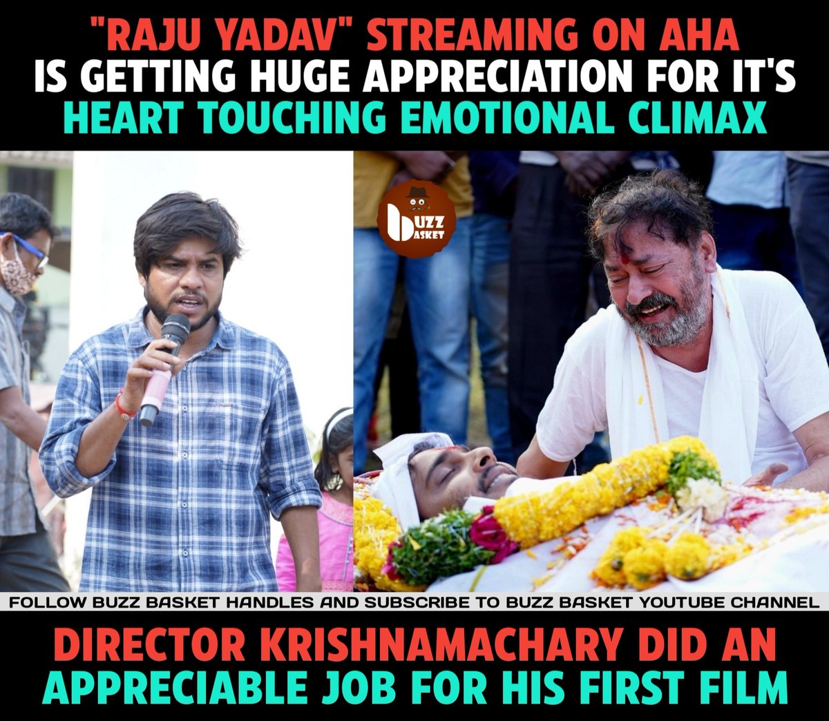 BuzZ Basket (@thebuzzbasket) on Twitter photo #RajuYadav director <a href="/Kittu_Dir/">Krishnamachary</a> 👏
#GetupSrinu Starrer streaming on <a href="/ahavideoIN/">ahavideoin</a>
<a href="/getupsrinu3/">GETUPSRINU</a> <a href="/iamankitakharat/">AnkitaKharat</a> <a href="/Rajrules143/">Raj</a> <a href="/CharismaEntmt/">Charisma Dreams Entertainment</a> #RajuYadav director <a href="/Kittu_Dir/">Krishnamachary</a> 👏
#GetupSrinu Starrer streaming on <a href="/ahavideoIN/">ahavideoin</a>
<a href="/getupsrinu3/">GETUPSRINU</a> <a href="/iamankitakharat/">AnkitaKharat</a> <a href="/Rajrules143/">Raj</a> <a href="/CharismaEntmt/">Charisma Dreams Entertainment</a>