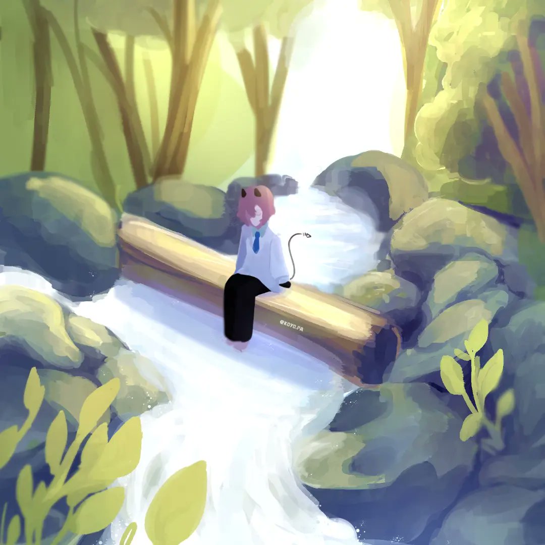 koyoopa's tweet photo. #digitalart #ibispaintx #digitalpainting #digitaldrawing #characterdesign #art #drawing #artist #artistsupport #terbalikreview #background #drawdaily #drawingchallenge https://t.co/yseNm03VzV