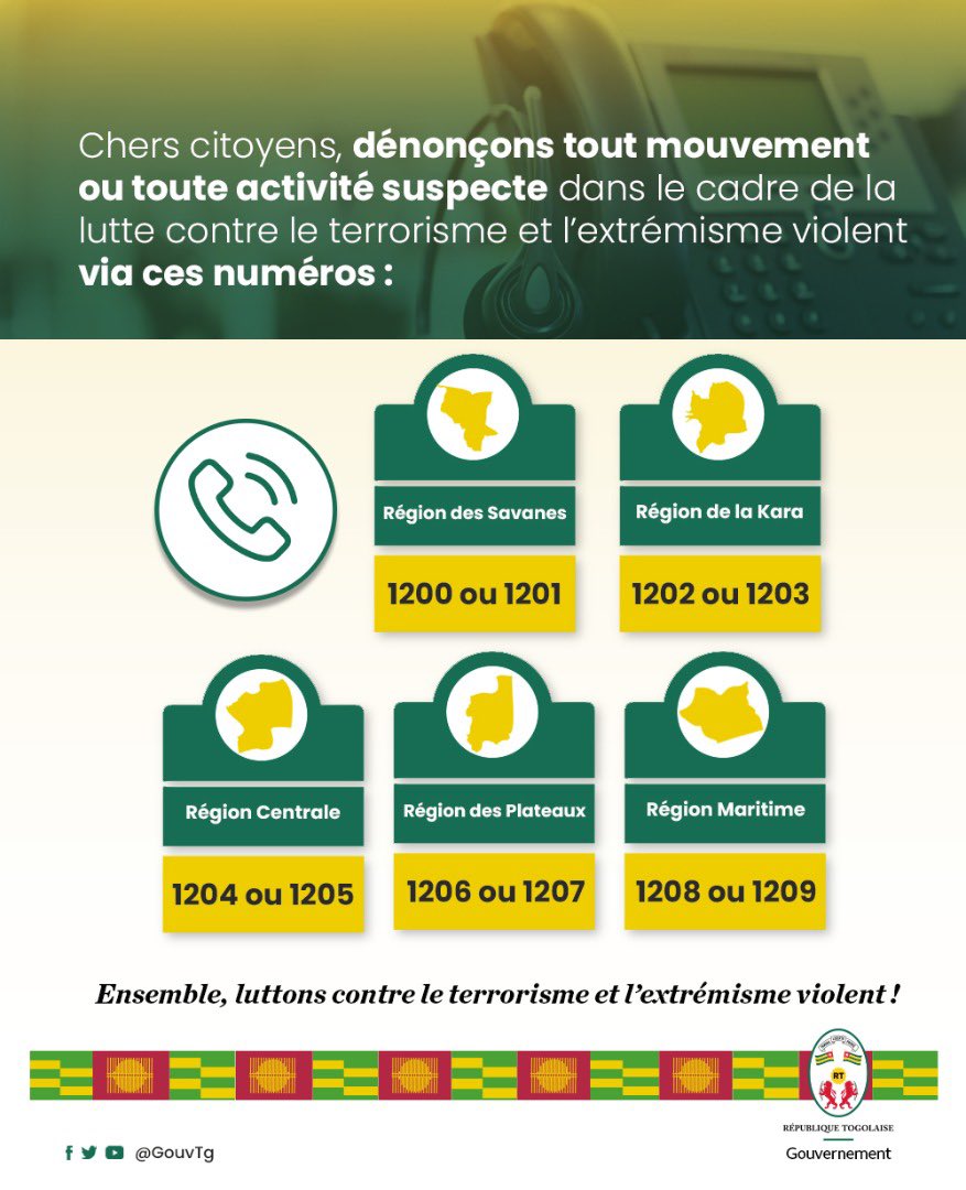 Police Nationale Togo tweet media