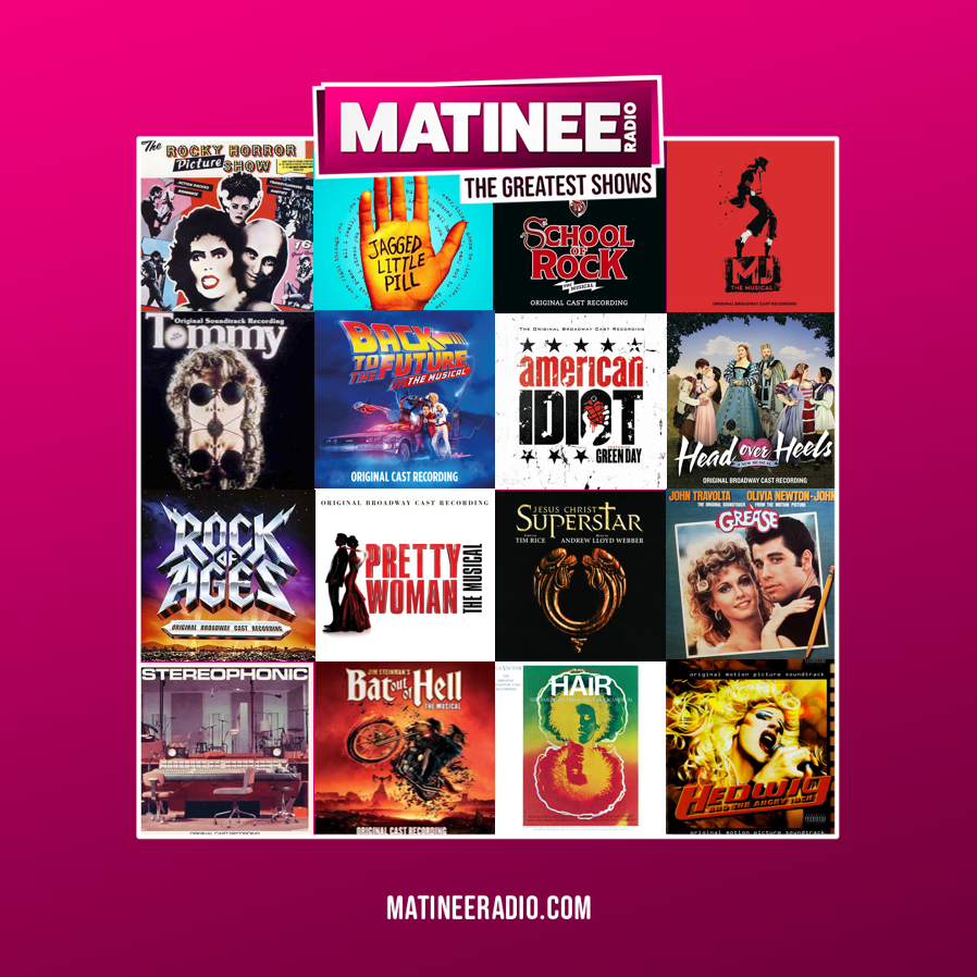 Between now &amp; midday Gareth is playing the #GreatestShows nonstop inc. an hour of the greatest rock showstoppers! 

🔊 "Play Matinee Radio" 💻linktr.ee/MatineeRadio