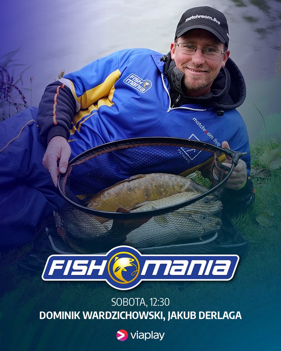 viaplaysportpl's tweet photo. 🐟Profesjonalni wędkarze ruszają do walki o 50 tysięcy funtów! 🐟
📺 Już o 12:30 rusza tegoroczna #FishOMania! Transmisja w Viaplay!
🎙️ To niezwykłe wydarzenie skomentują @dwardzich22 i Jakub Derlaga. https://t.co/u8CcSe5xEt